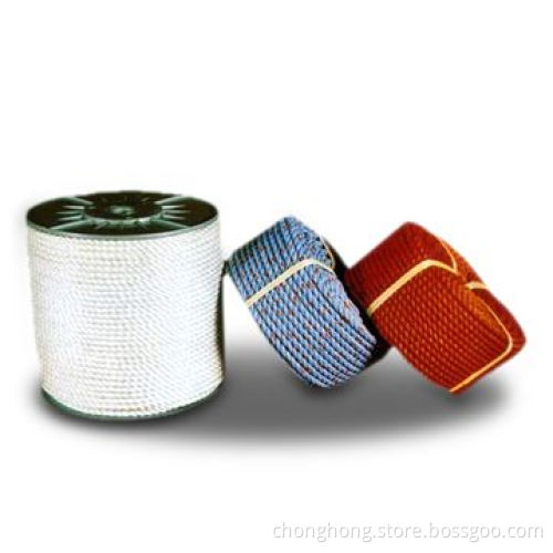 High Tenacity PE Ropes with 3 or 4 Strands, Available in 4 to 60mm Sizes